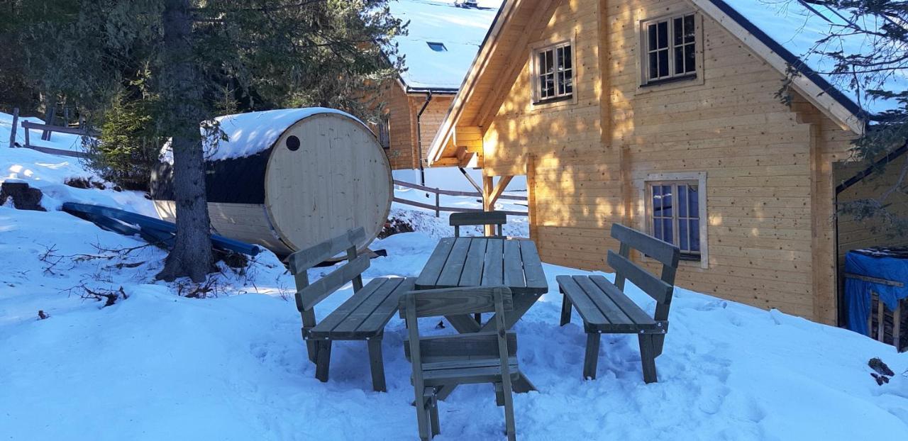 Schwabenhuette Villa Sirnitz-Sonnseite Eksteriør billede
