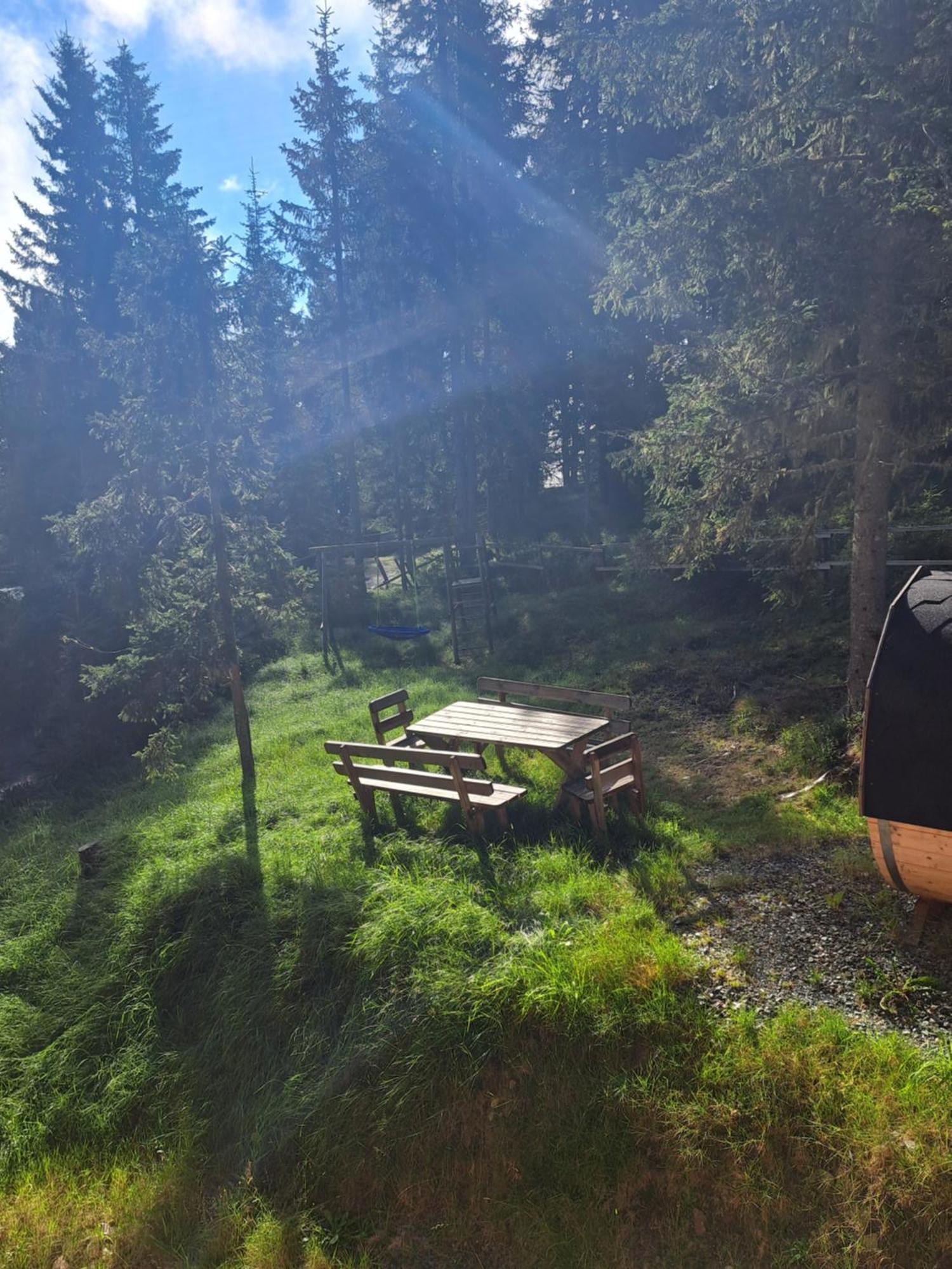 Schwabenhuette Villa Sirnitz-Sonnseite Eksteriør billede